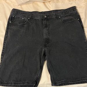 Levi's Men's Black Denim Jean Shorts